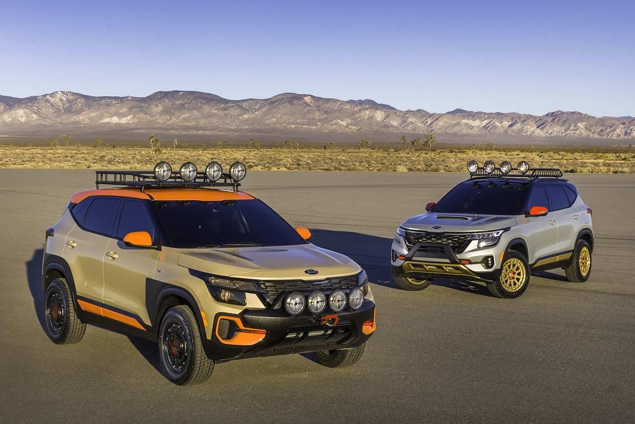 Kia Seltos X-Line Trail Attack Concept Modified SUV 2019