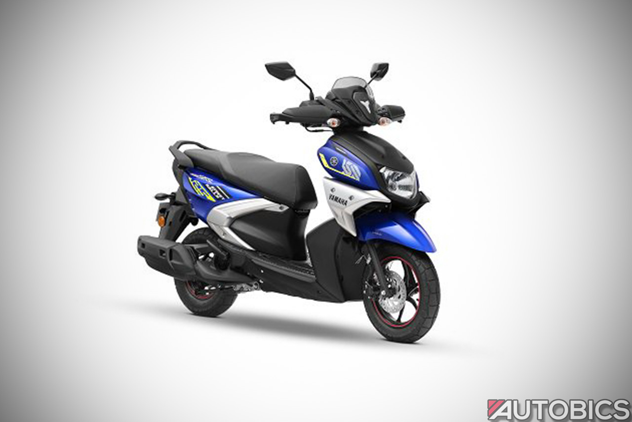 2020 Yamaha Ray ZR 125 Fi Deep Purplish Blue Metallic