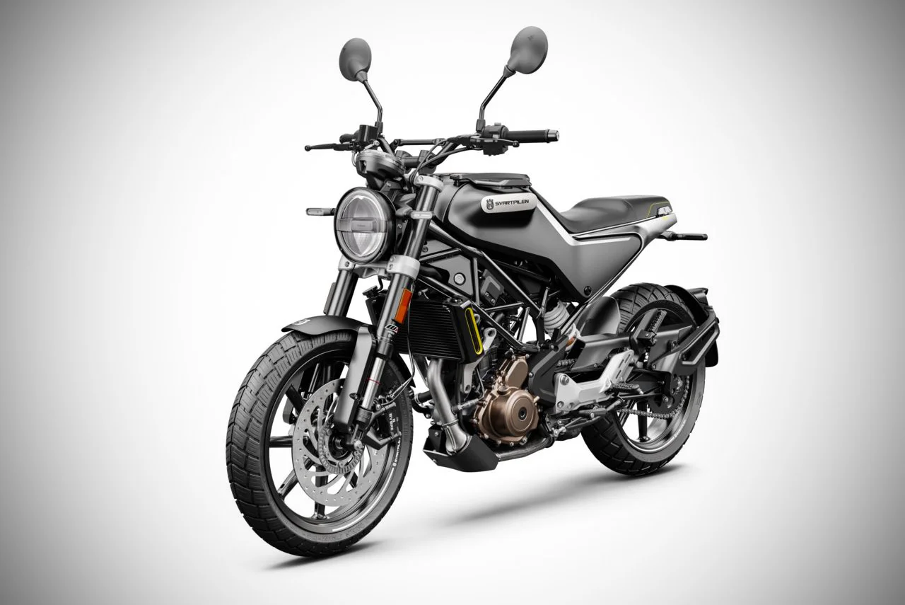 Husqvarna Svartpilen 250 Front Left 2020