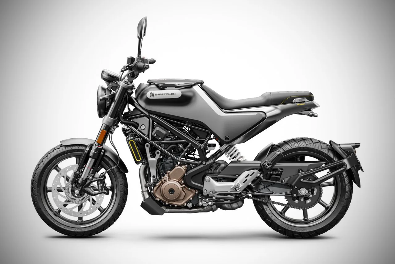 2020 Husqvarna Svartpilen 250 Front Quarter View