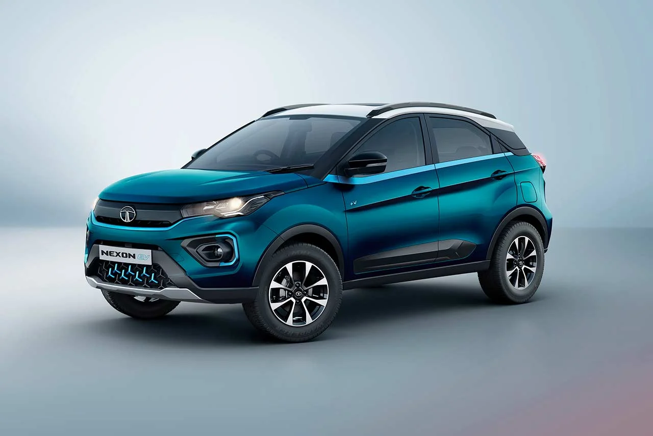 Tata Nexon EV makes global debut; To be launched in January 2020 2 Tata Nexon EV Front Quarter 2020