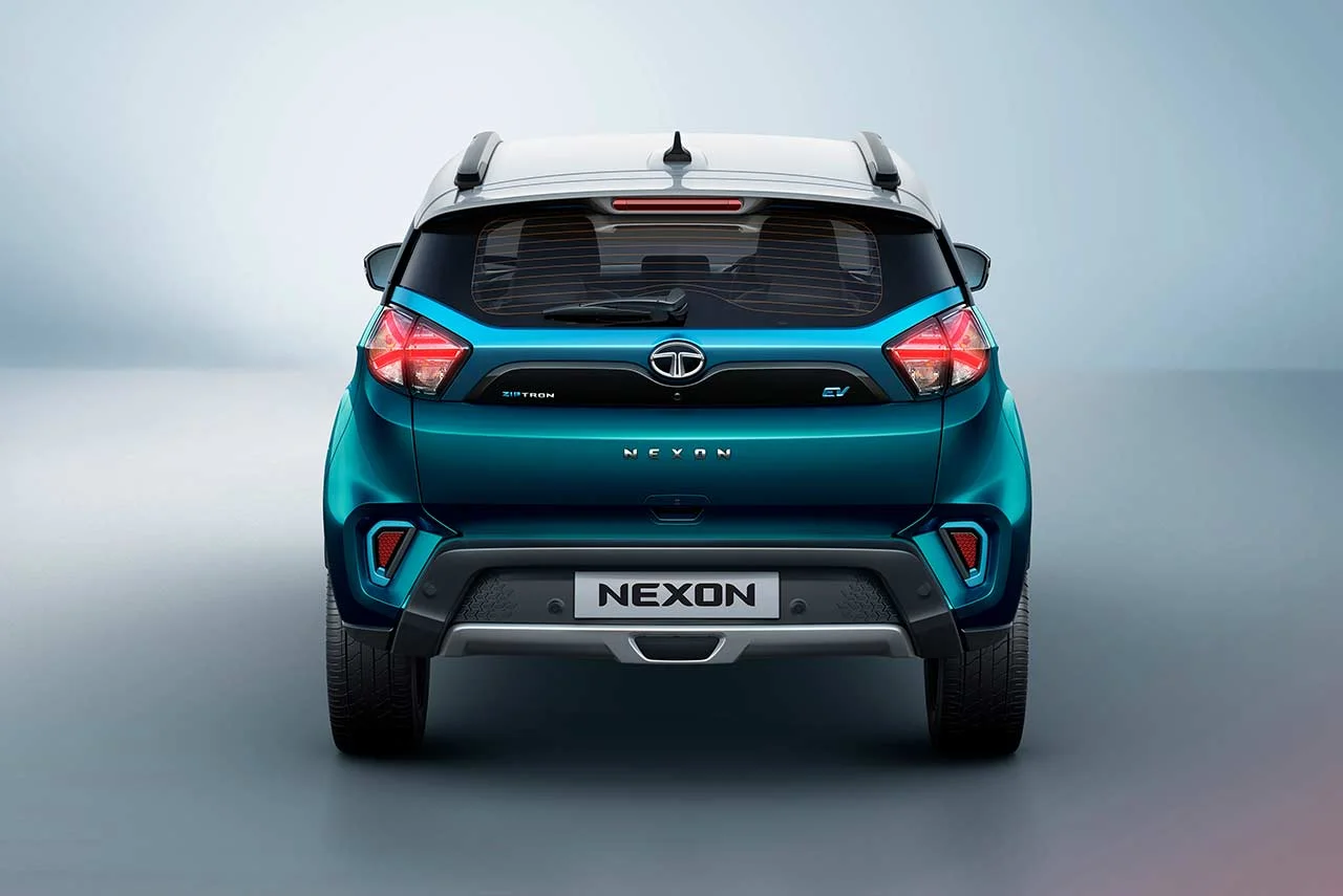 Tata Nexon EV makes global debut; To be launched in January 2020 7 Tata Nexon EV Rear 2020