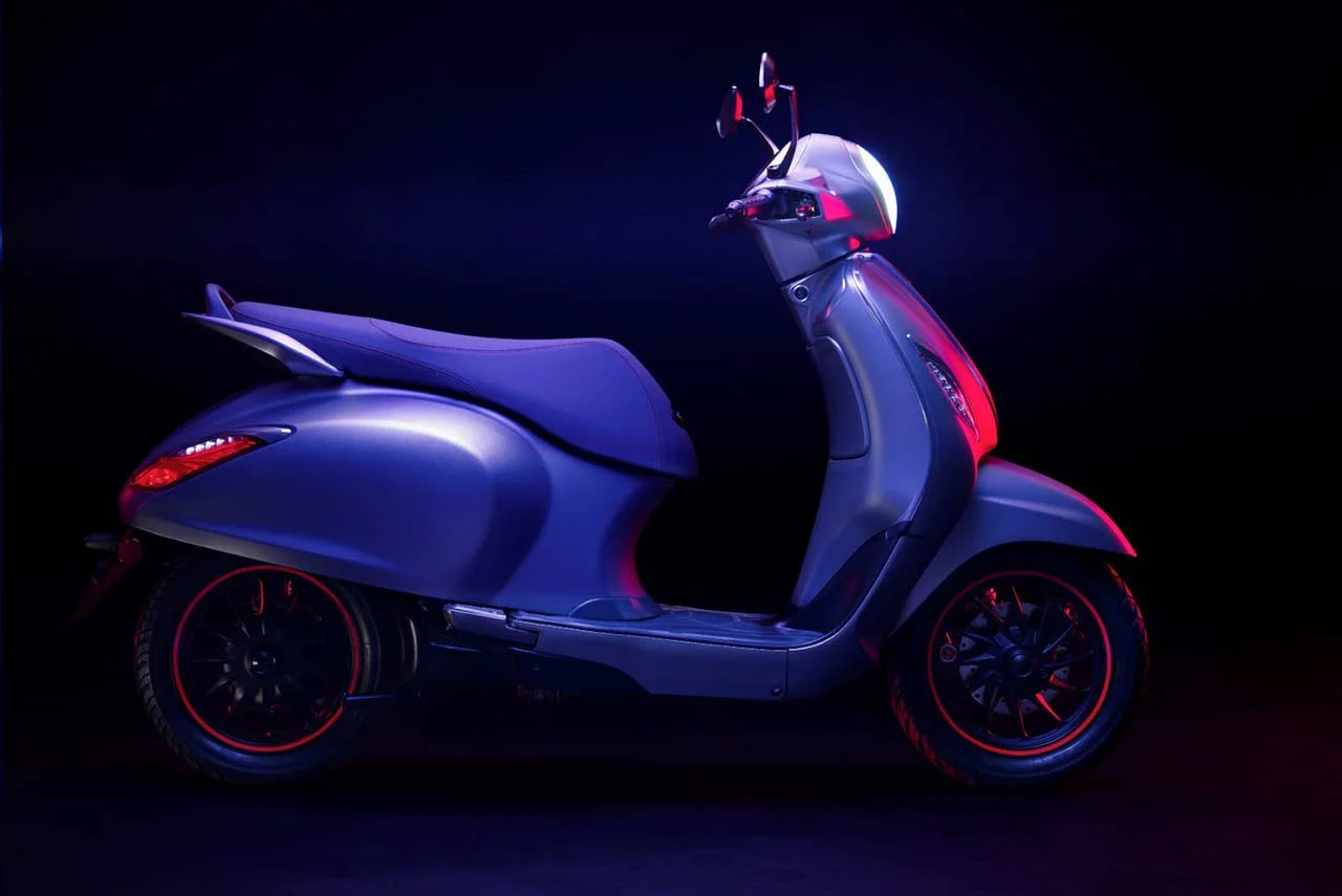 2020 Bajaj Chetak Side View