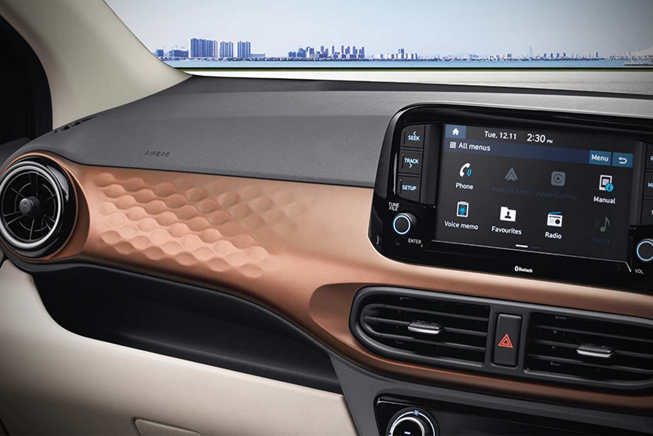 2020 Hyundai Aura Dashboard Inserts