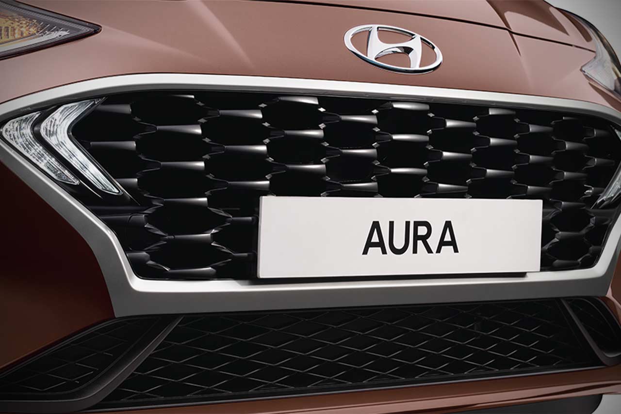 2020 Hyundai Aura Grille
