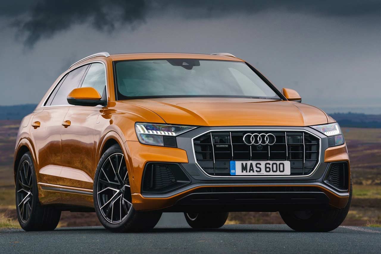 Audi Q8 Front Quarter 2020