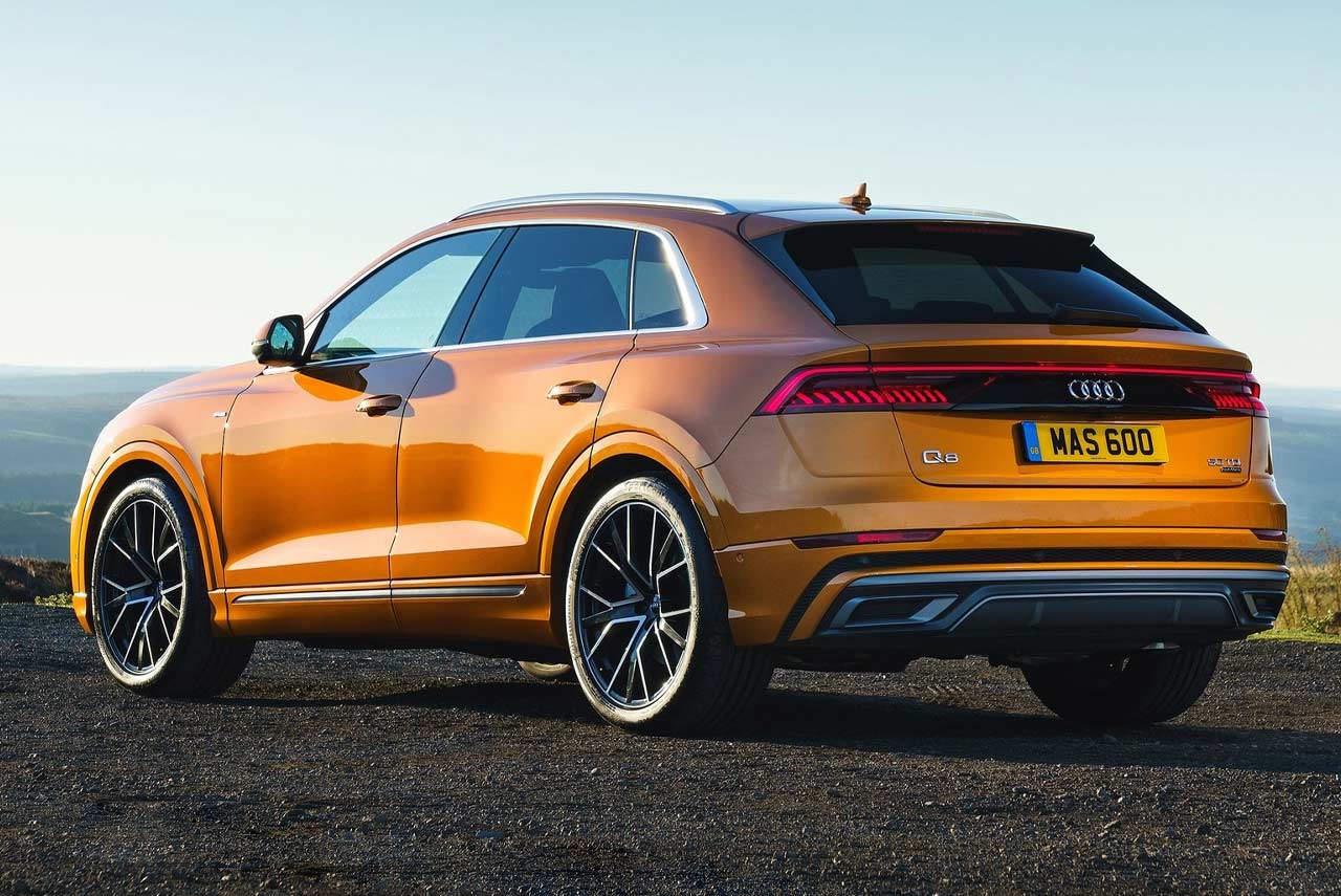 Audi Q8 Rear Quarter 2020