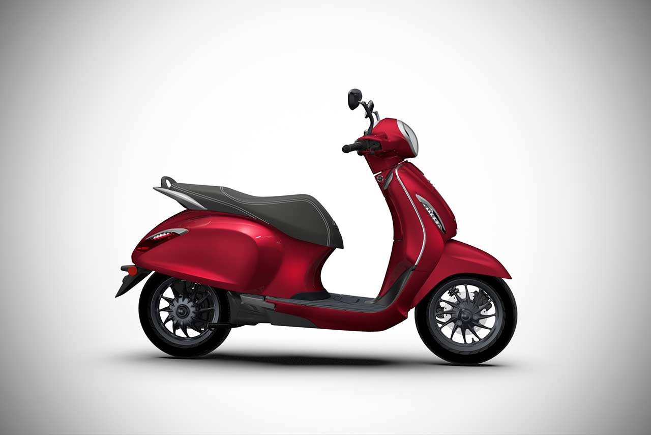Bajaj Chetak Velluto Russo 2020