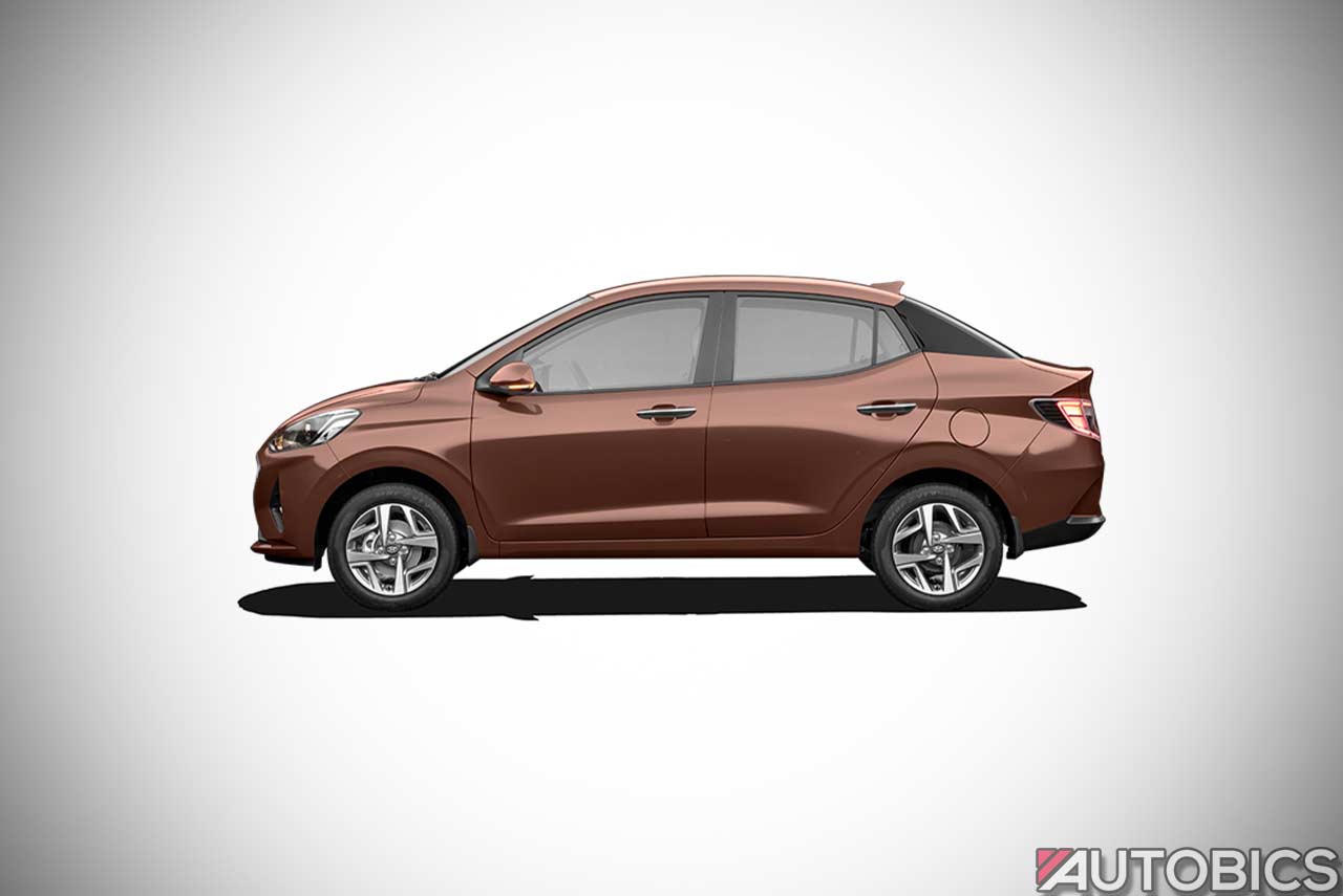 Hyundai Aura Vintage Brown 2020