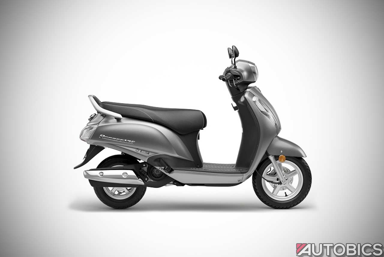 Suzuki Access 125 BS-6 Metallic Matte Fibroin Grey 2020