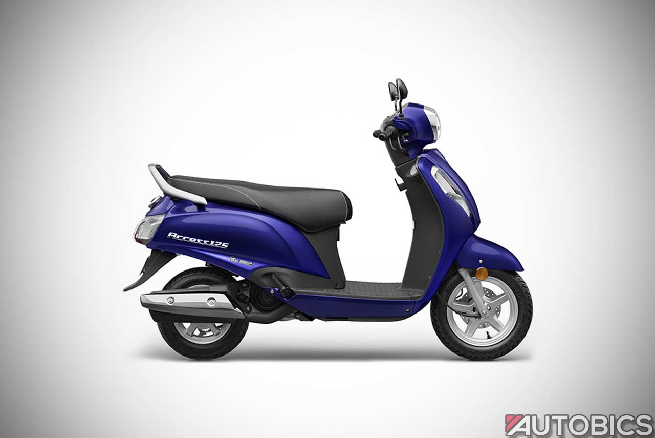 Suzuki Access 125 BS-6 Pearl Suzuki Deep Blue 2020