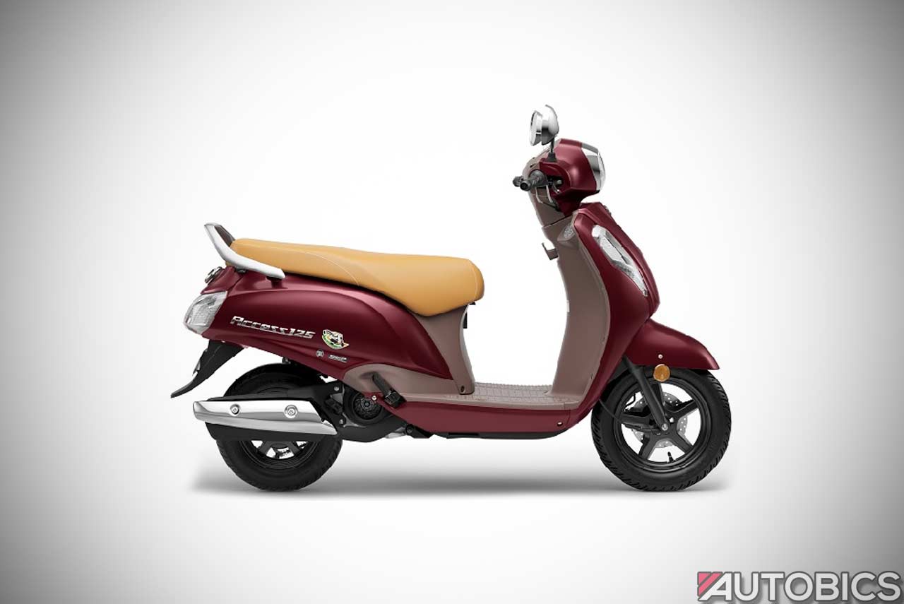 Suzuki Access 125 BS-6 Special Edition Metallic Matte Bordeaux Red 2020