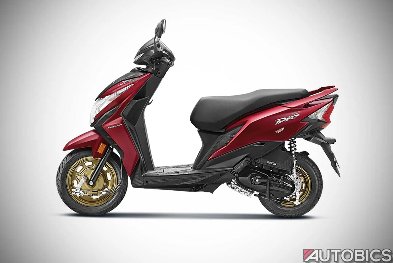 2020 Honda Dio BS6 Left Side