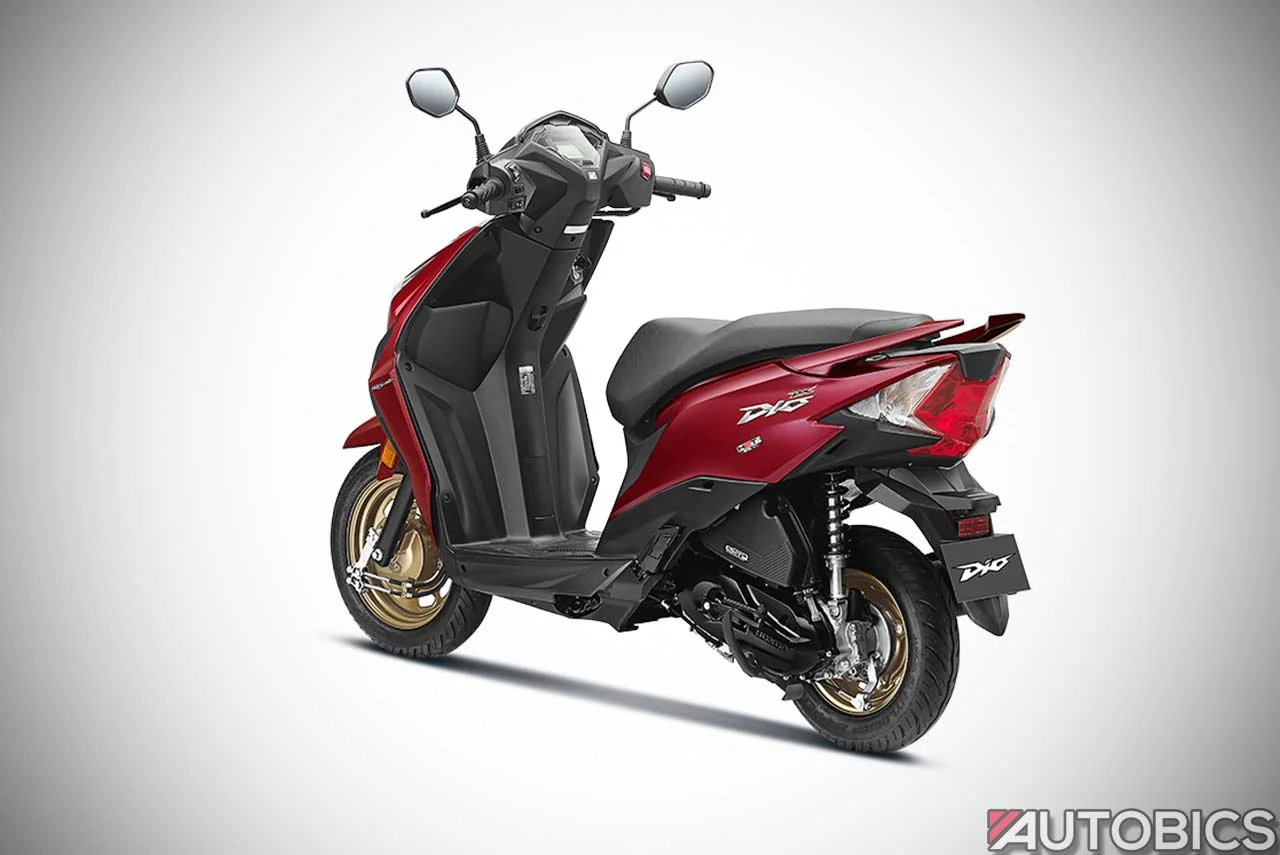 2020 Honda Dio BS6 Rear Left