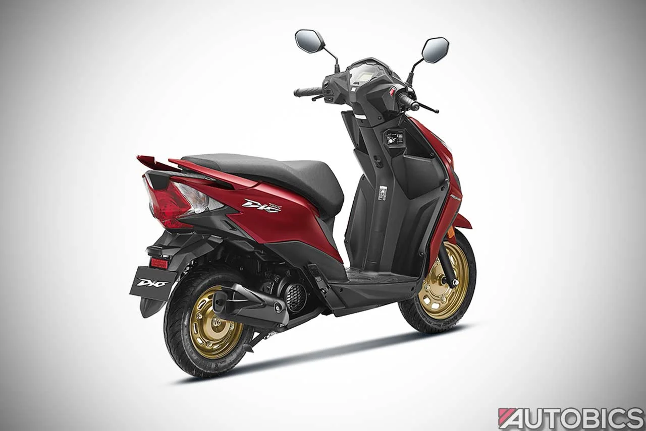 2020 Honda Dio BS6 Rear Right