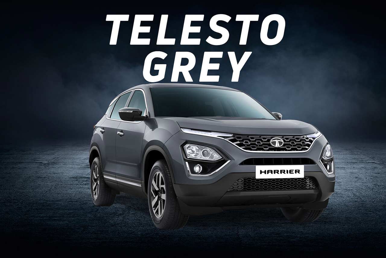 Tata Harrier Telesto Grey 2020