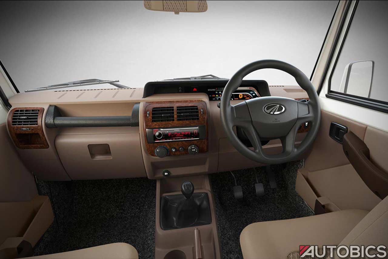 2020 Mahindra Bolero BS6 Interior