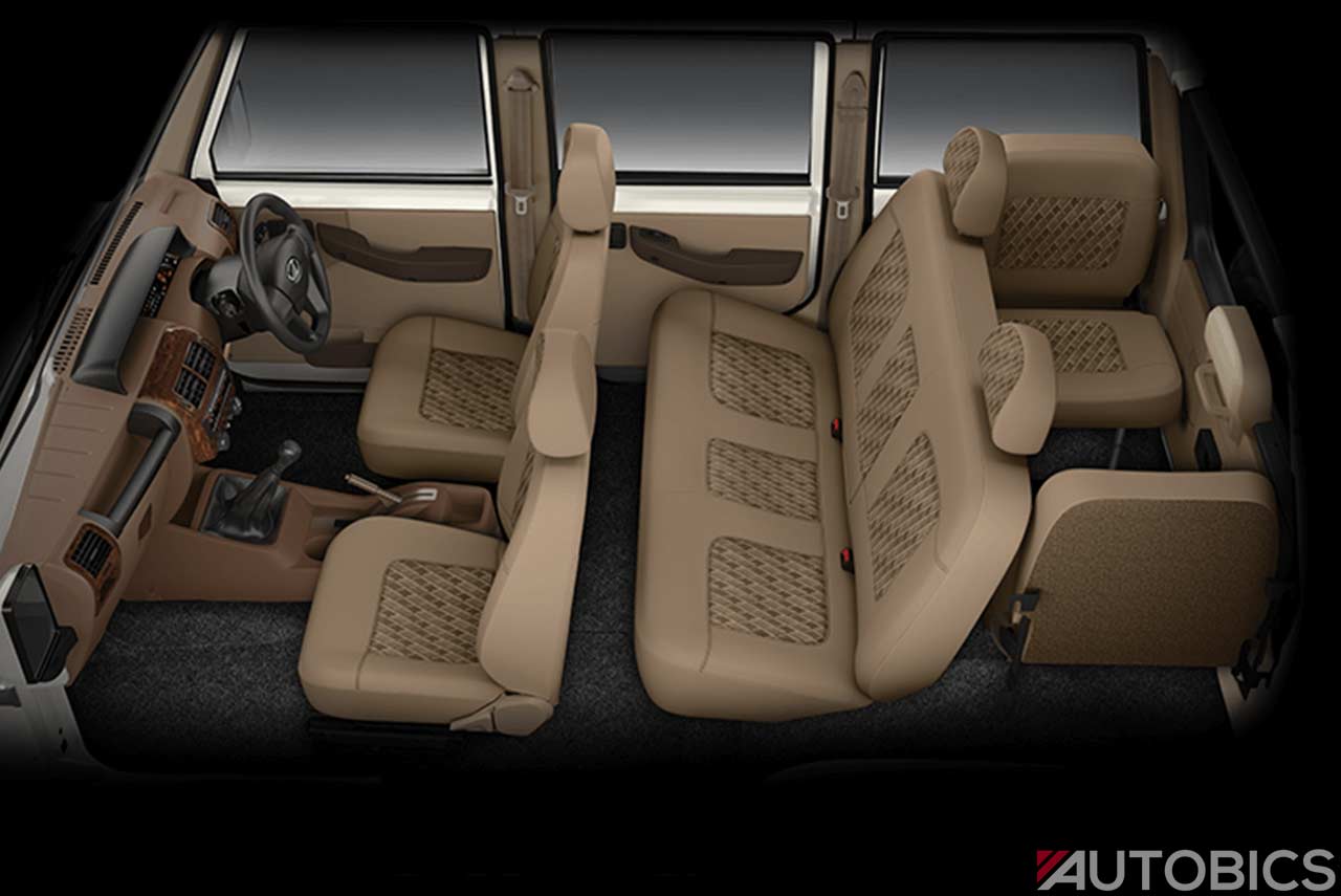 Mahindra Bolero BS6 Interior 2020