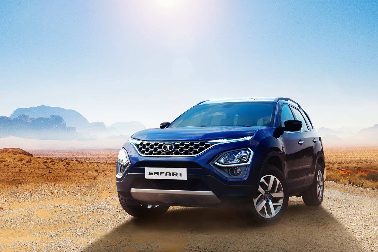 safari safety features 2021 Tata Safari Front Quarter