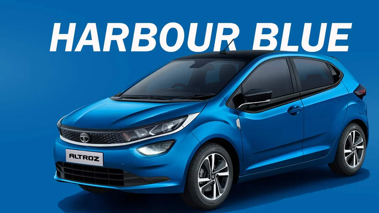 Tata Altroz Harbour Blue 2021