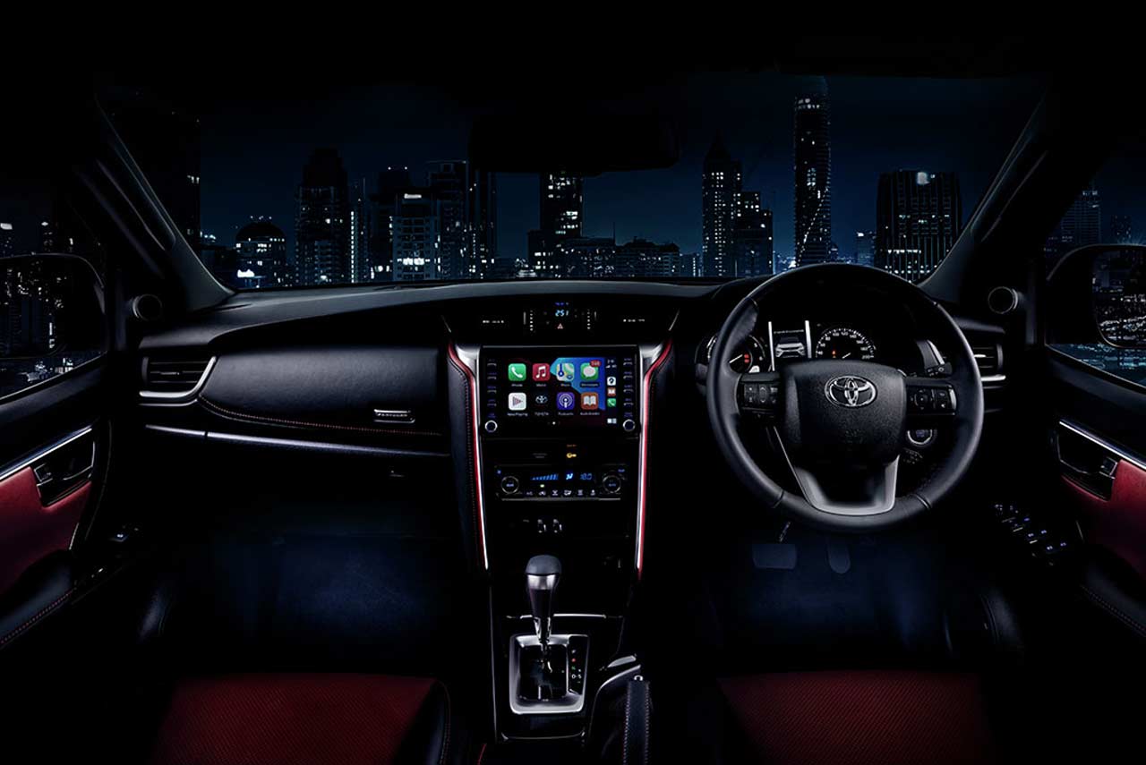 Toyota Fortuner Interior Dashboard 2021