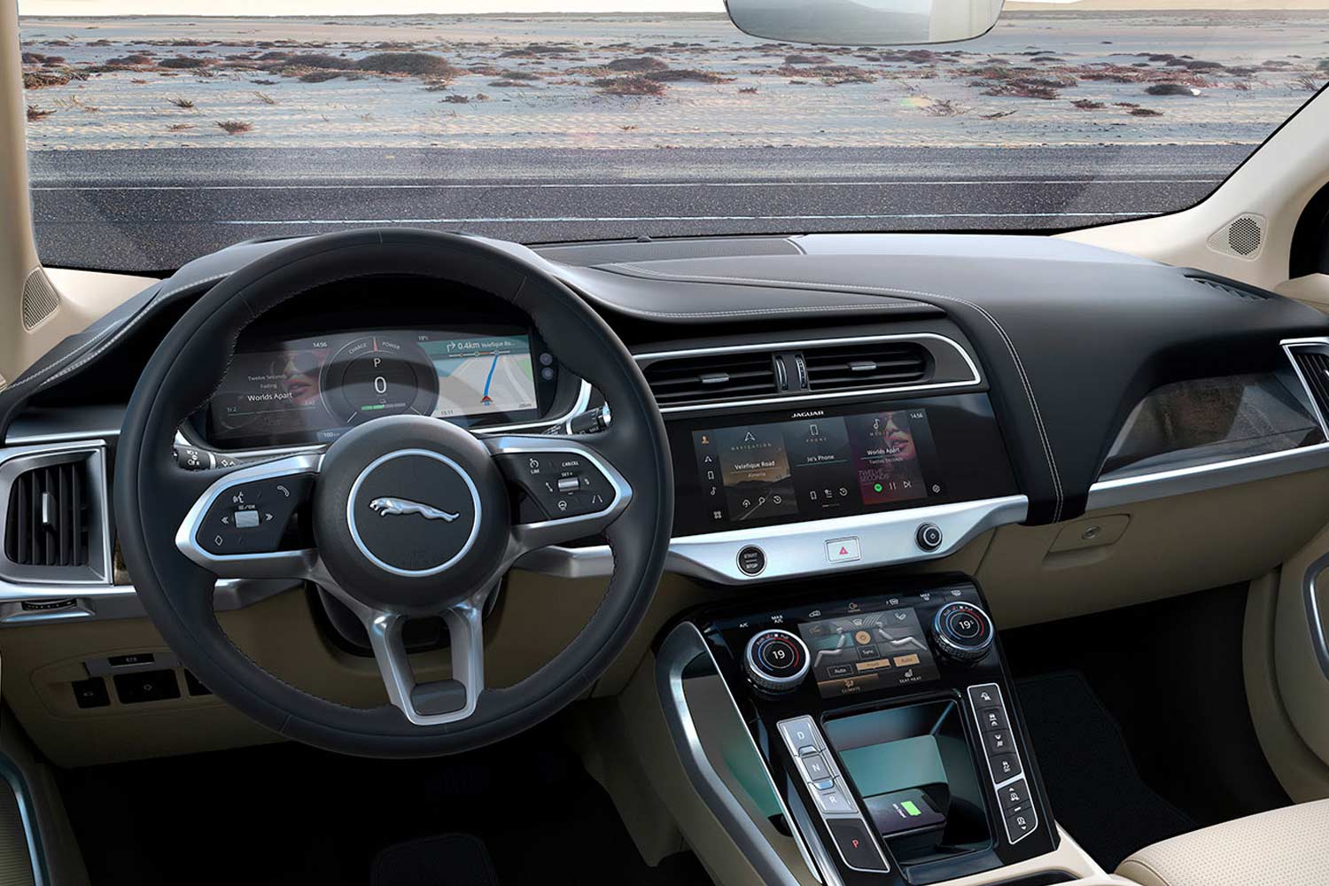 Jaguar I-PACE Interior Dashboard 2021