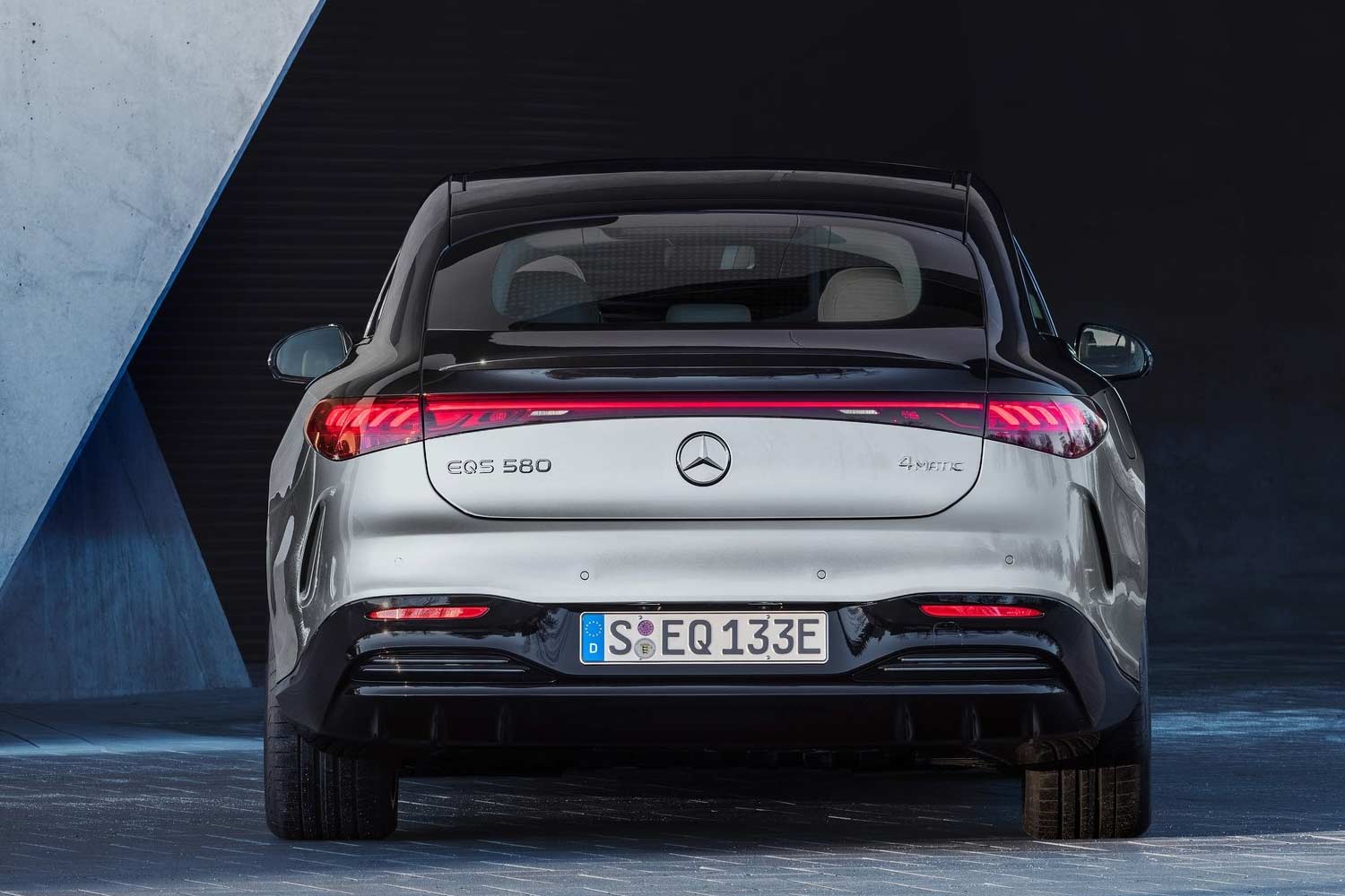 2021 Mercedes-Benz EQS 580 4MATIC Rear