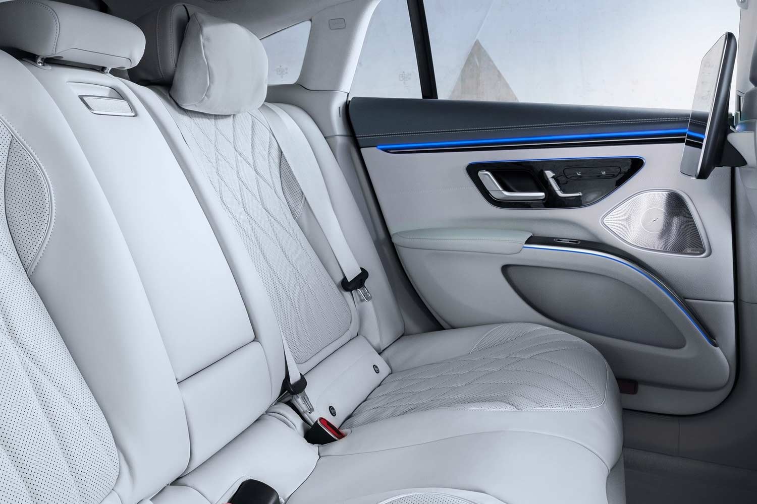 2021 Mercedes-Benz EQS Rear Seats
