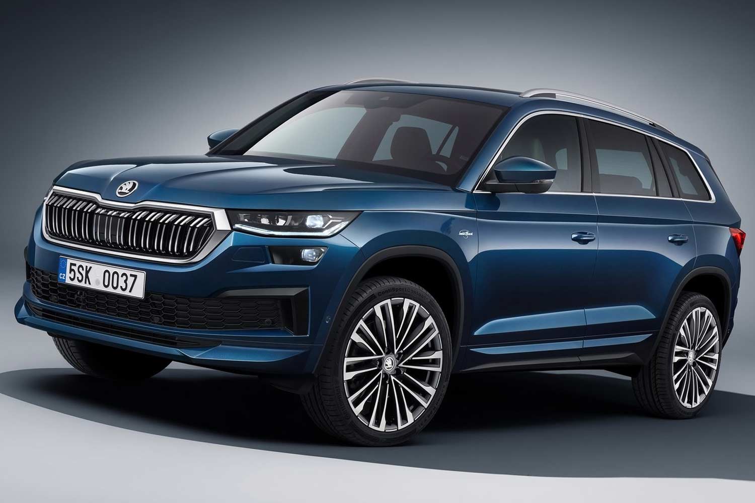 2021 Skoda Kodiaq L&K Front Quarter