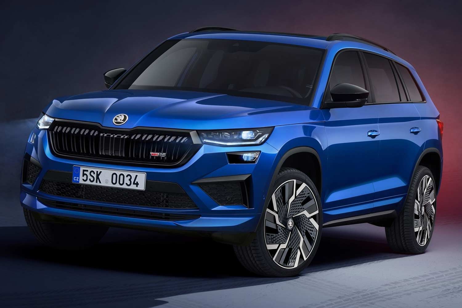 2021 Skoda Kodiaq RS Front Quarter