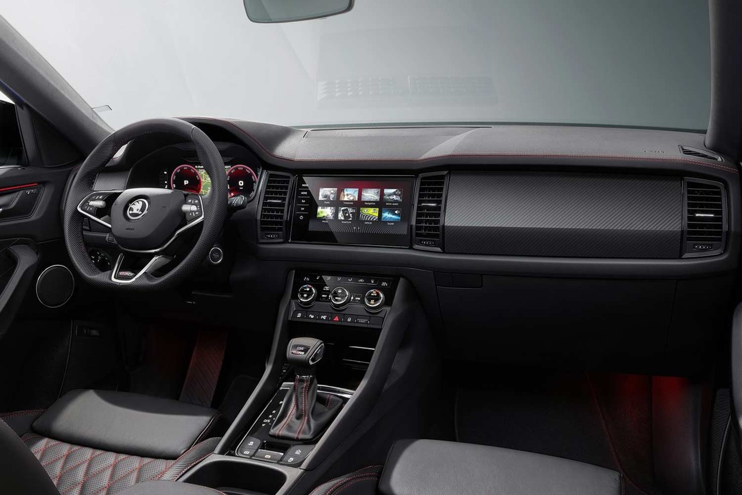 2021 Skoda Kodiaq RS Interior Dashboard