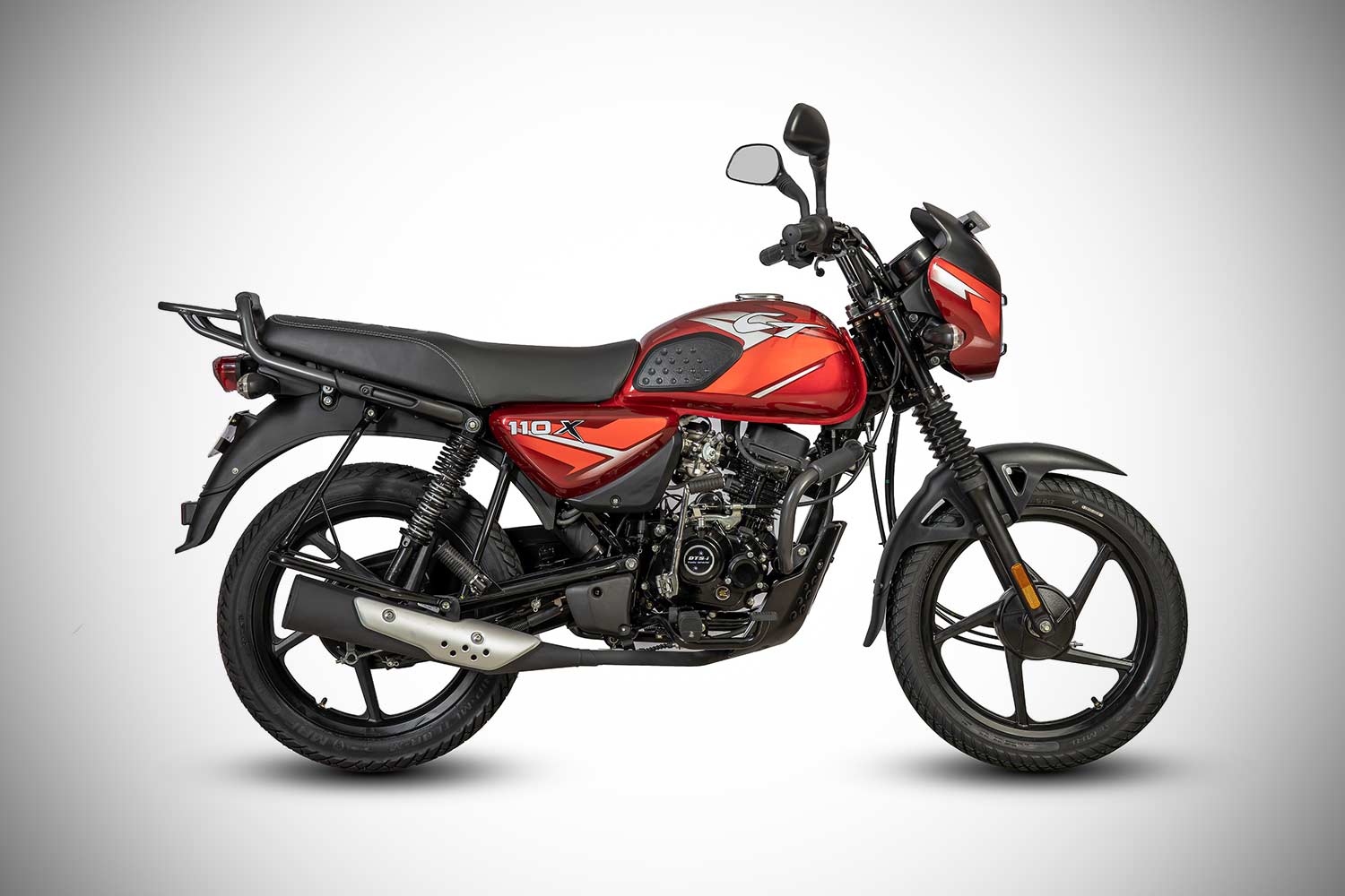 Bajaj CT110X Red Metallic 2021