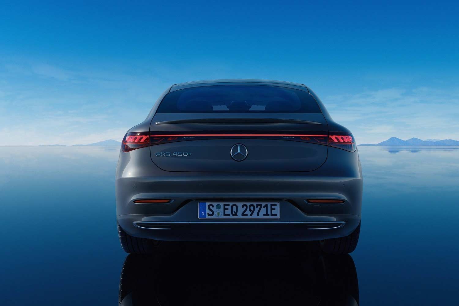 Mercedes-Benz EQS 450+ Rear 2021