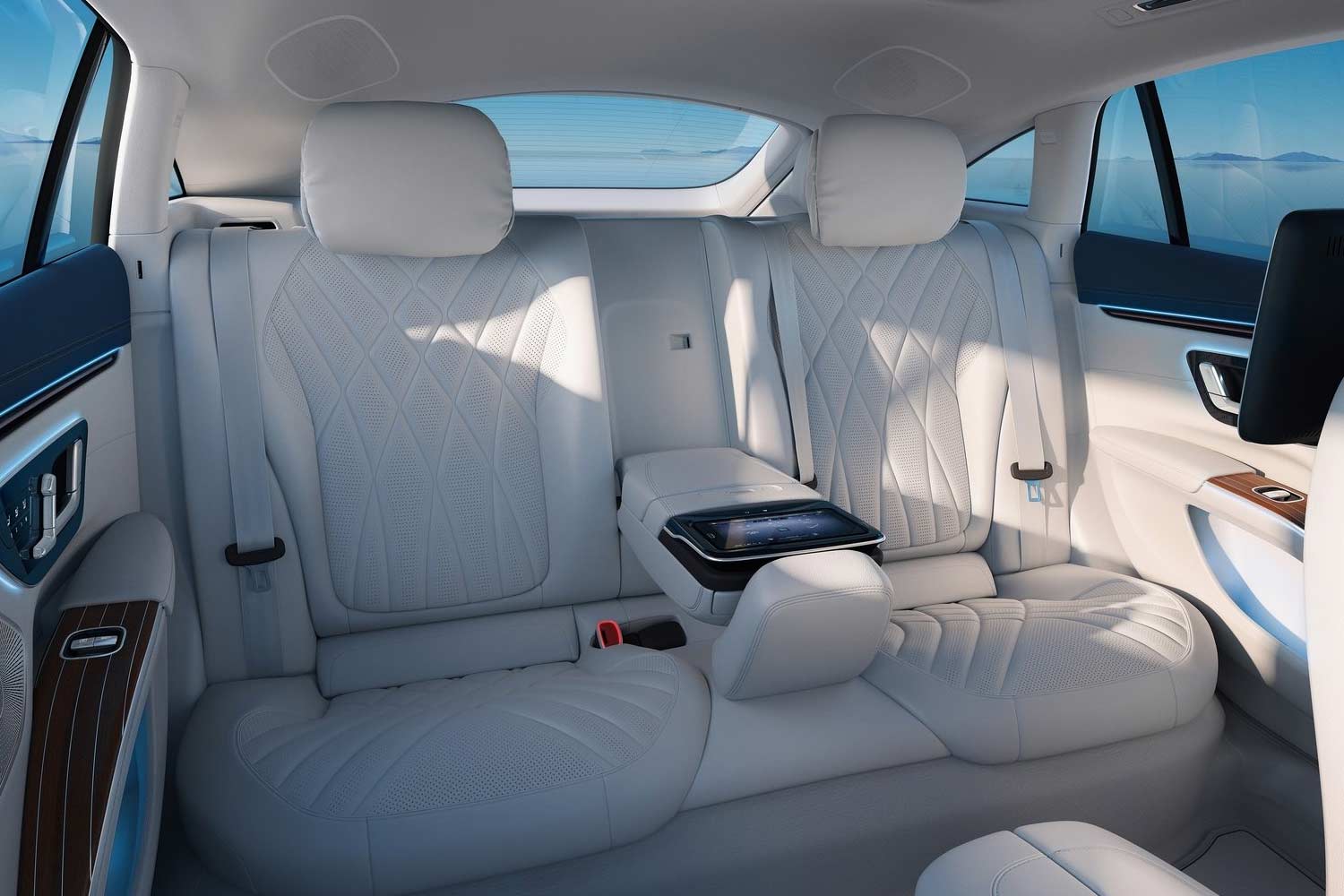 MercedesBenz EQS Rear Seats 2021 AUTOBICS