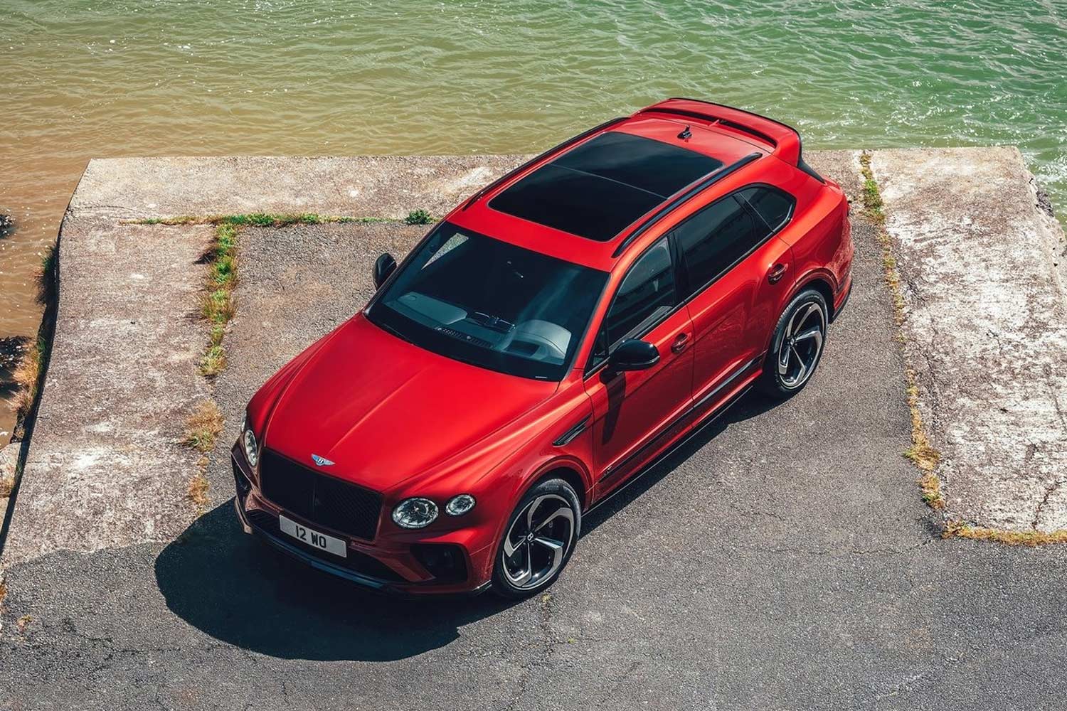 Bentley Bentayga S Top View 2021