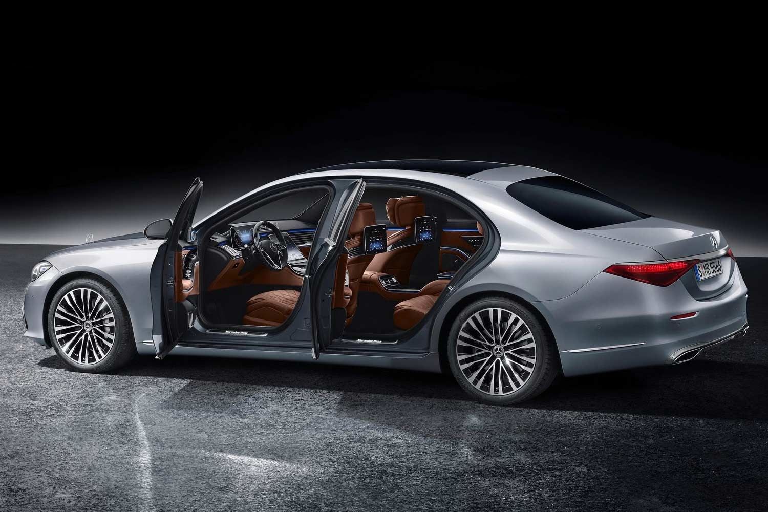 2021 Mercedes-Benz S-Class Doors Open