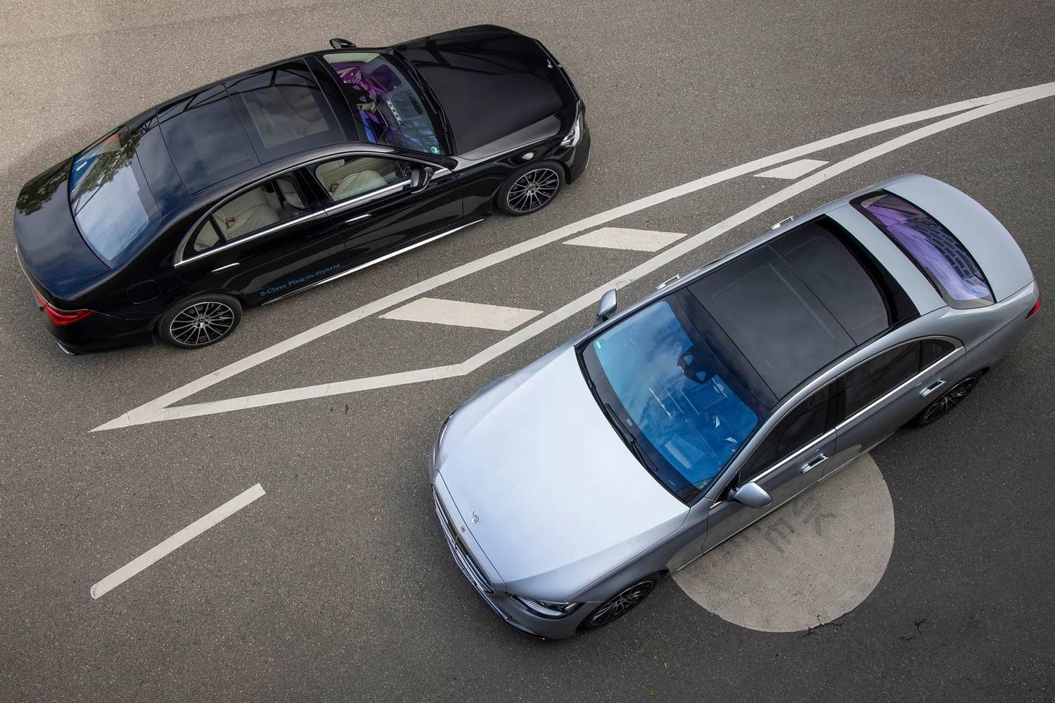 2021 Mercedes-Benz S-Class Top View