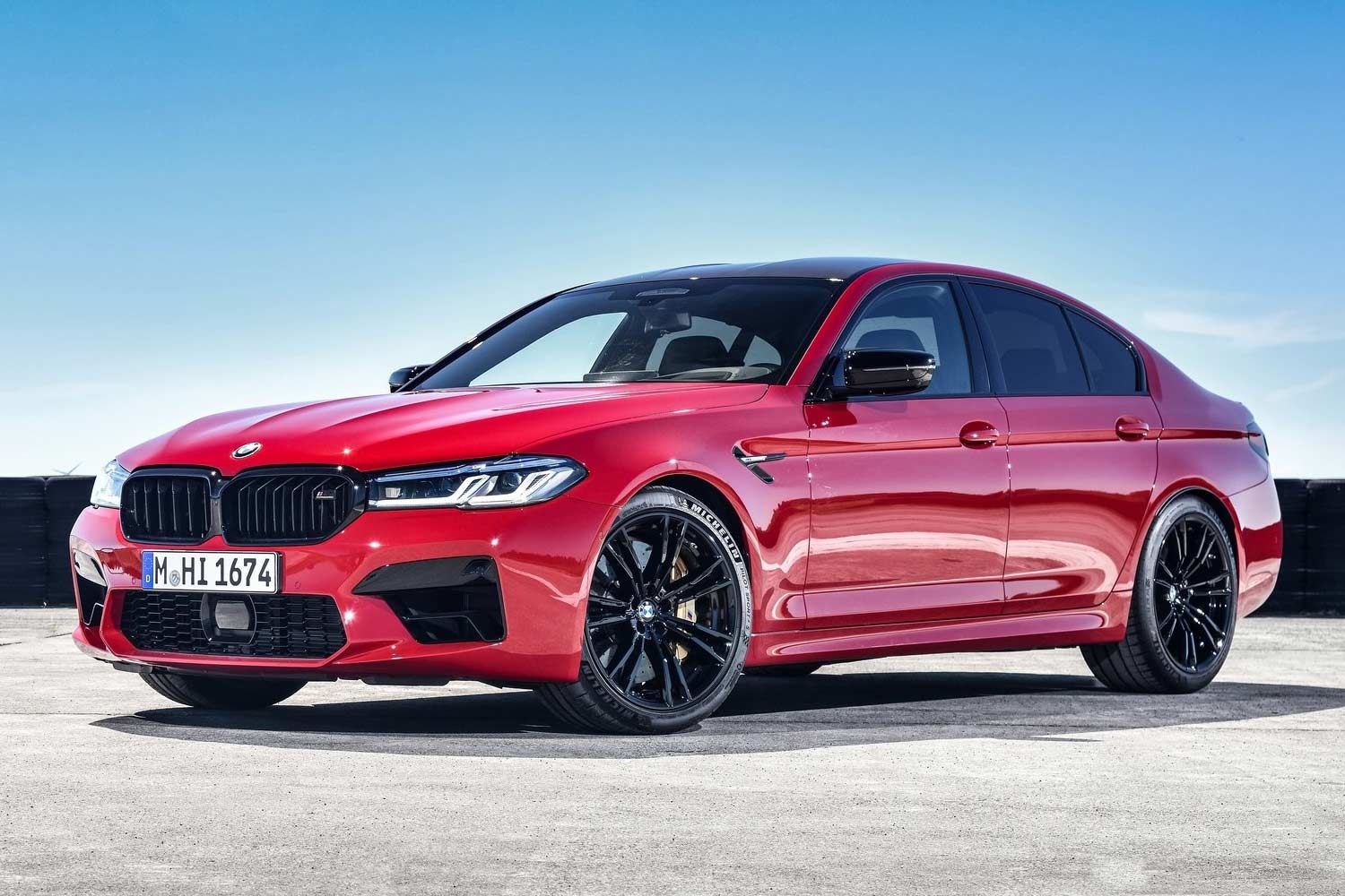 2021 BMW M5 Competition Front Quarter