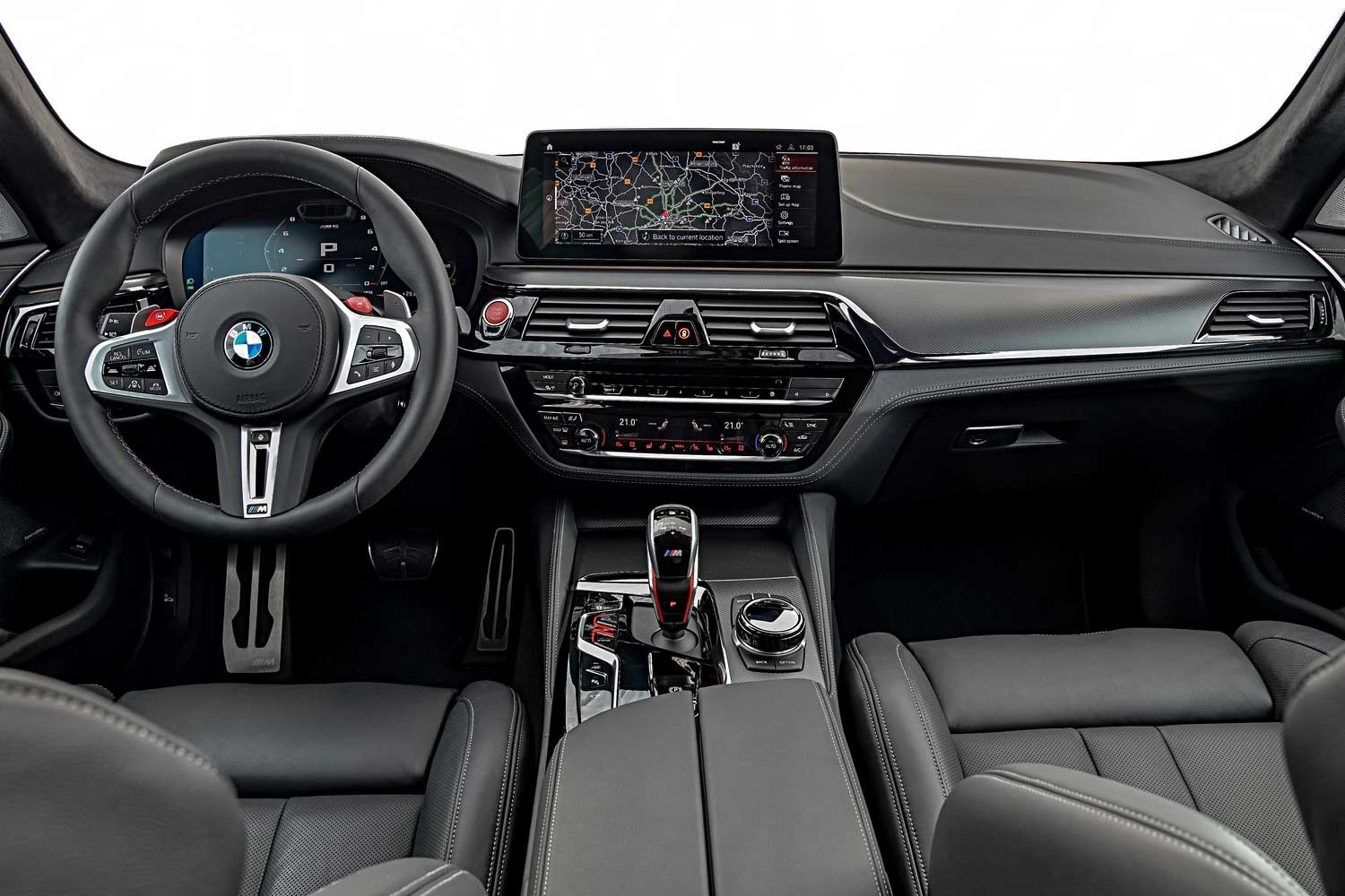 2021 BMW M5 Competition Interior Dashboard