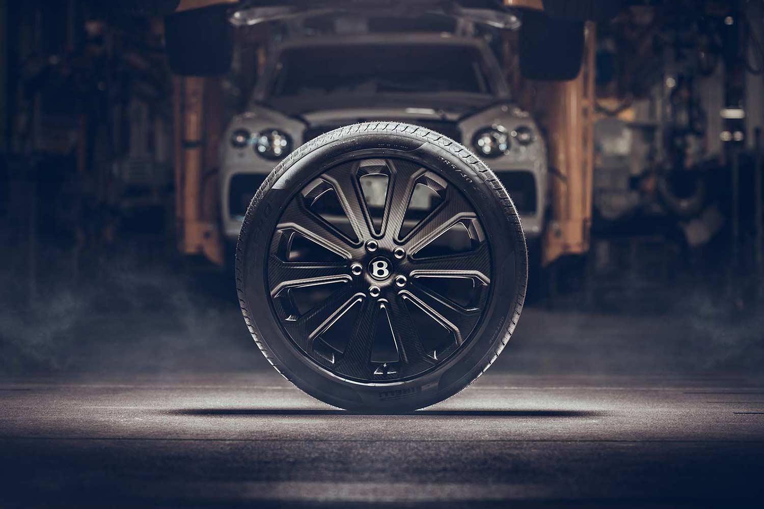 2021 Bentley Mulliner 22-inch Carbon Fibre Wheel
