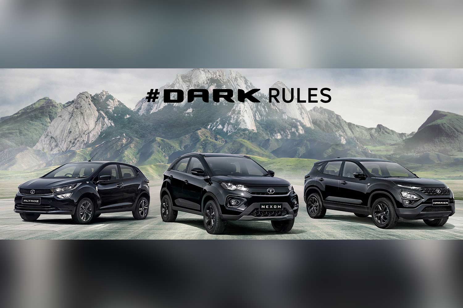 Tata Altroz Nexon Harrier Dark Editions 2021
