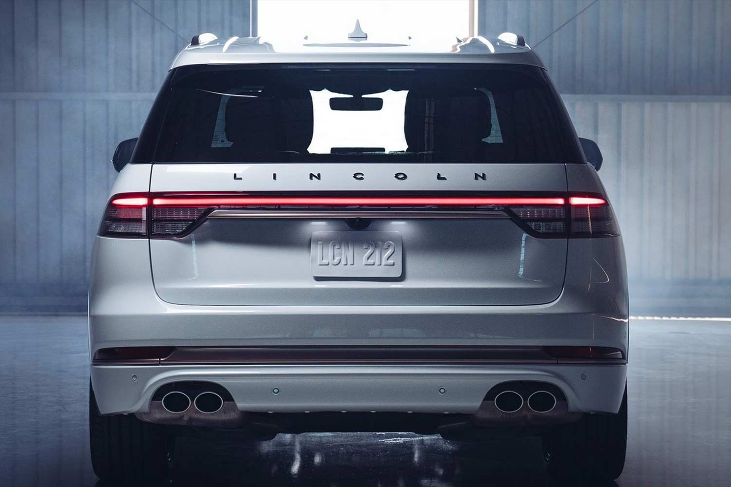 2021 Lincoln Aviator Shinola Concept SUV Rear