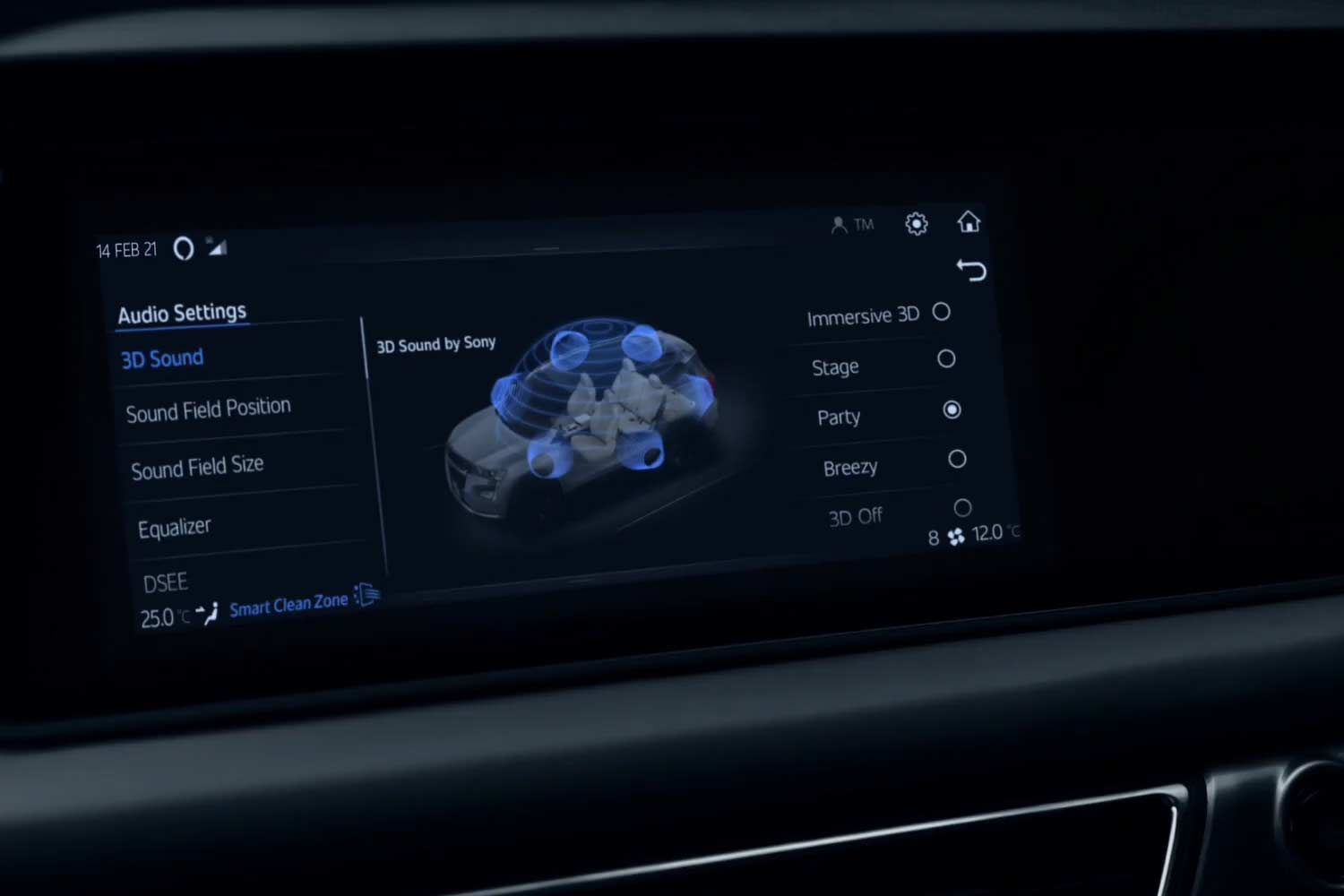 2021 Mahindra XUV700 Sony 3d sound