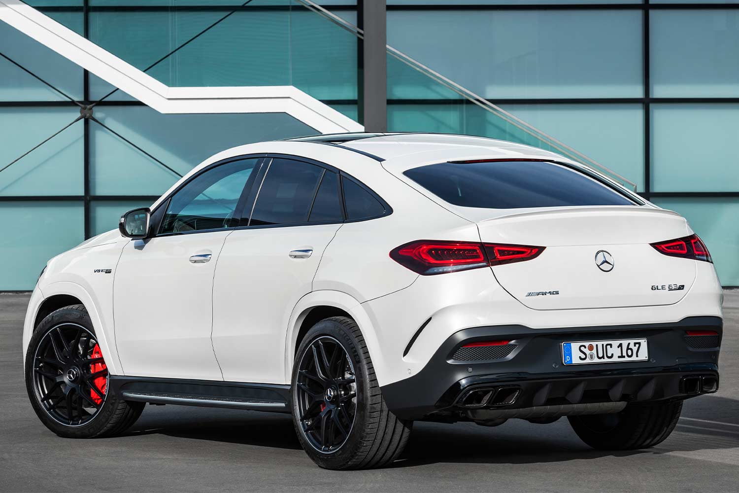 2021 Mercedes-AMG GLE 63 S 4MATIC+ Coupe Rear Quarter