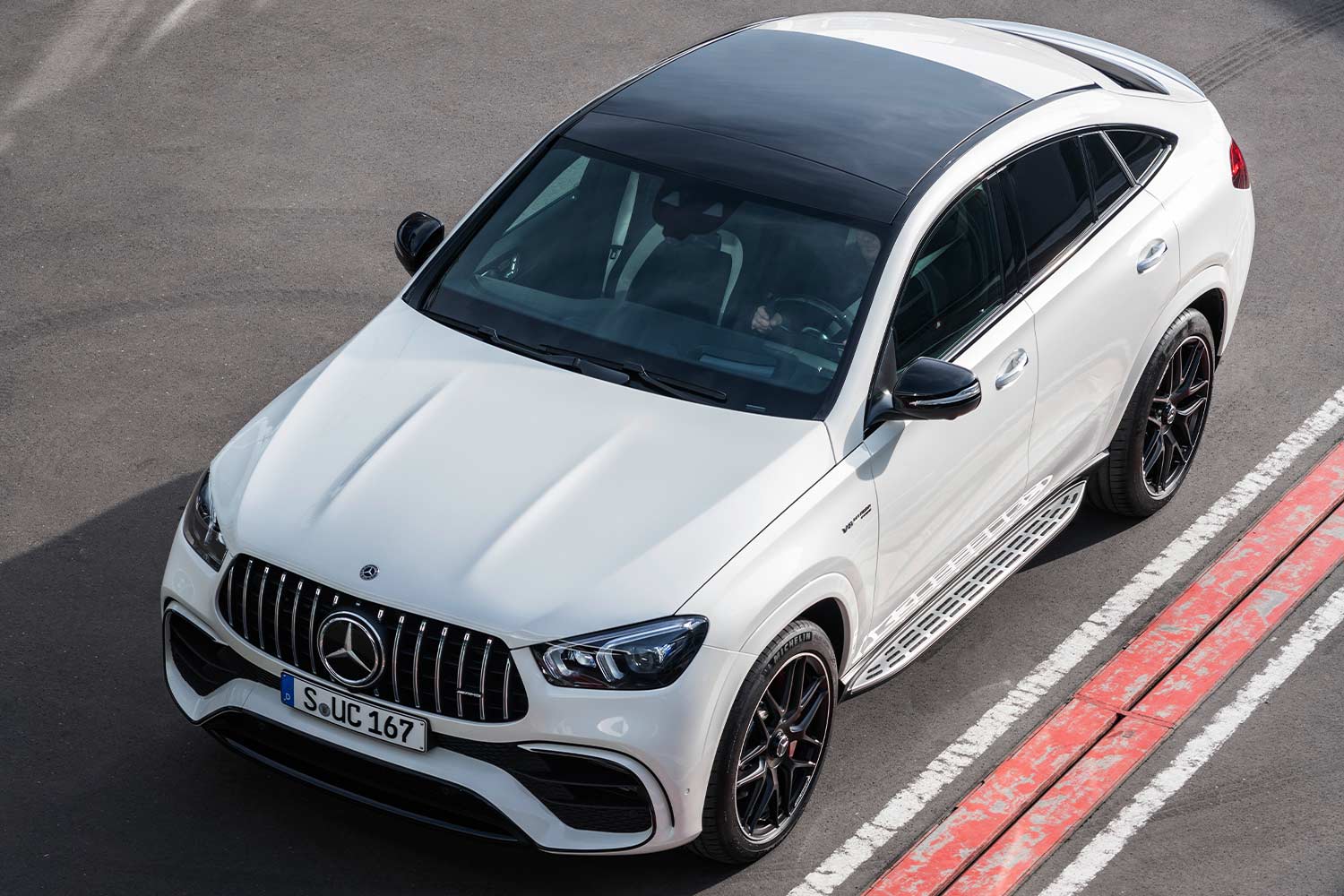 2021 Mercedes-AMG GLE 63 S 4MATIC+ Coupe Top View