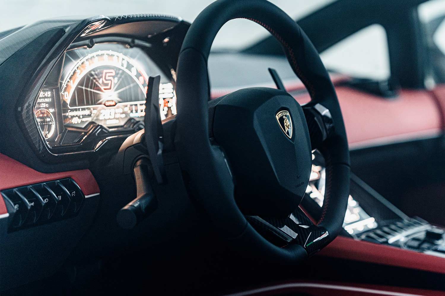 2022 Lamborghini Countach LPI 800-4 Steering Wheel