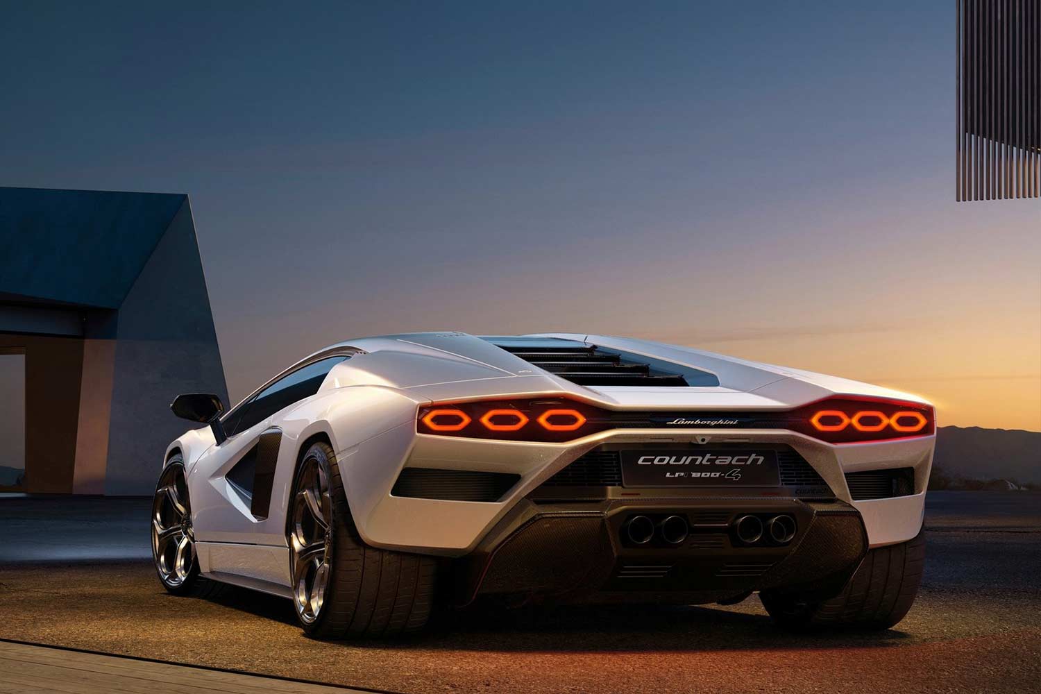 Lamborghini Countach LPI 800-4 Rear Quarter 2022