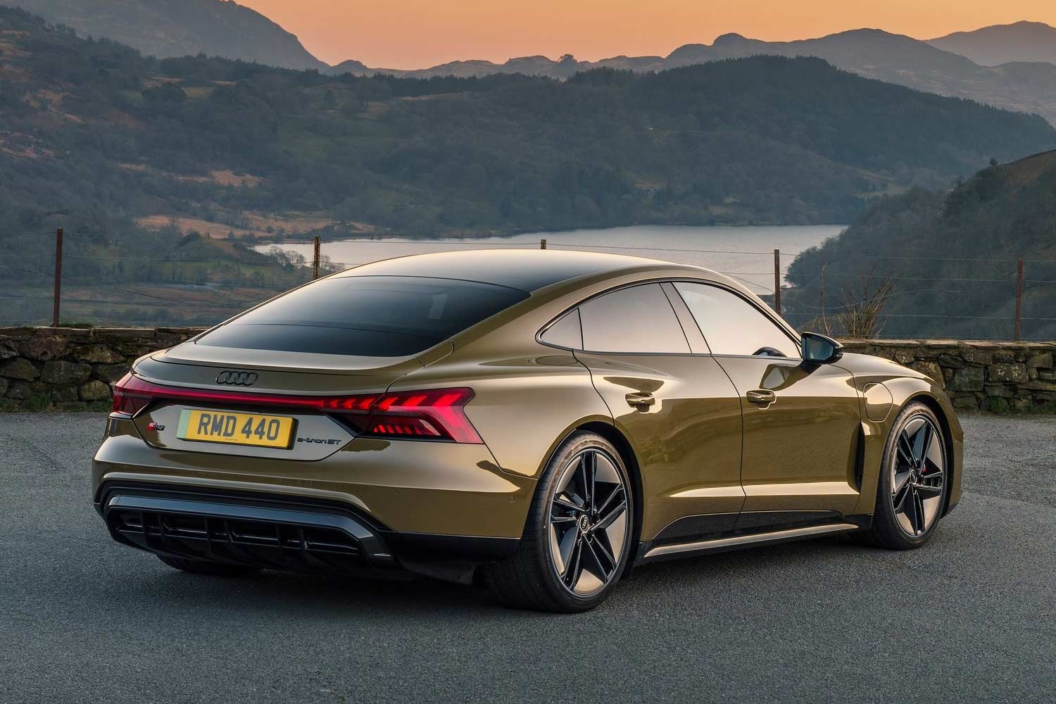 2021 Audi RS e-tron GT Rear Quarter