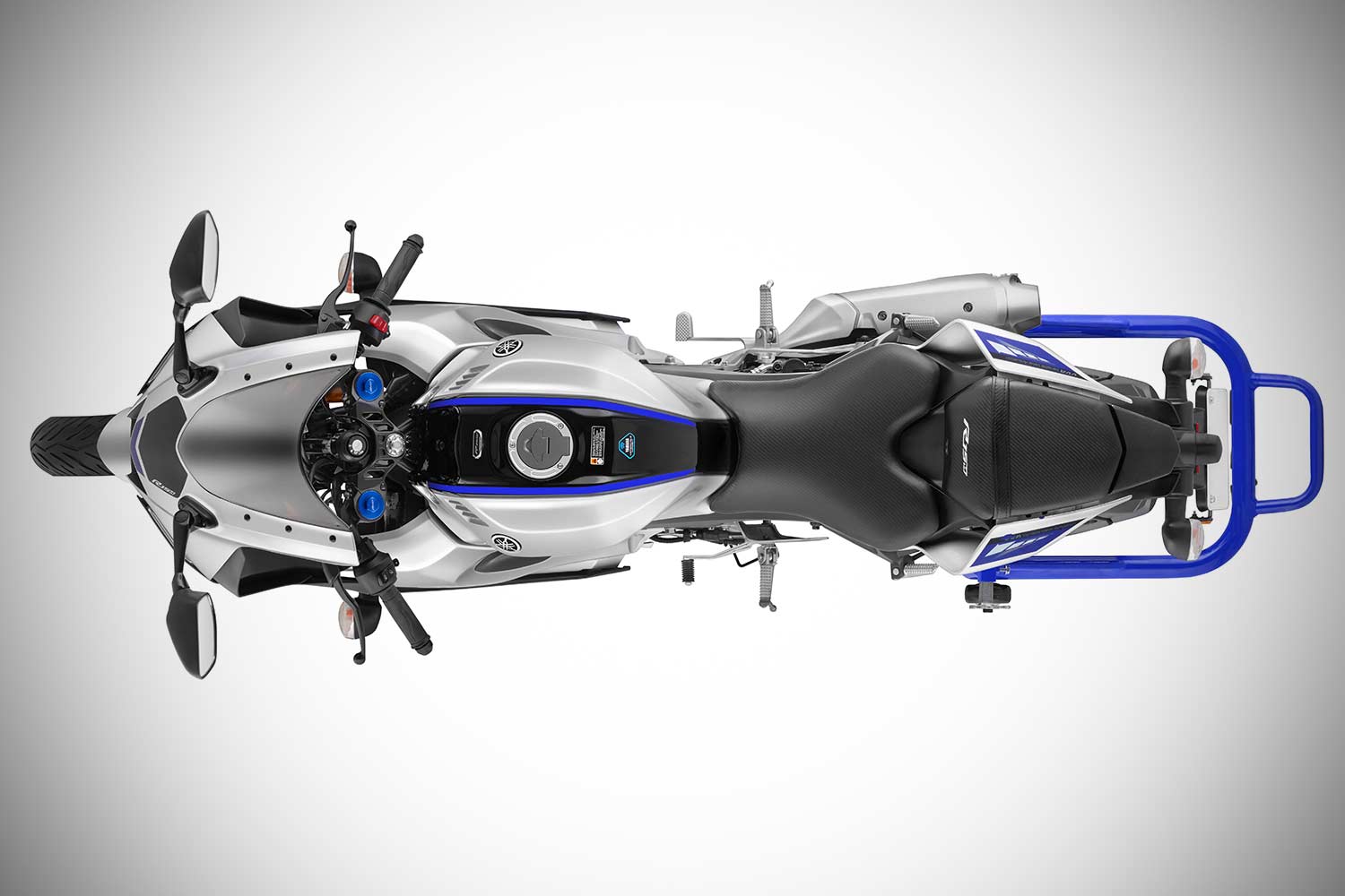 2021 Yamaha R15M V4 Metallic Grey Top