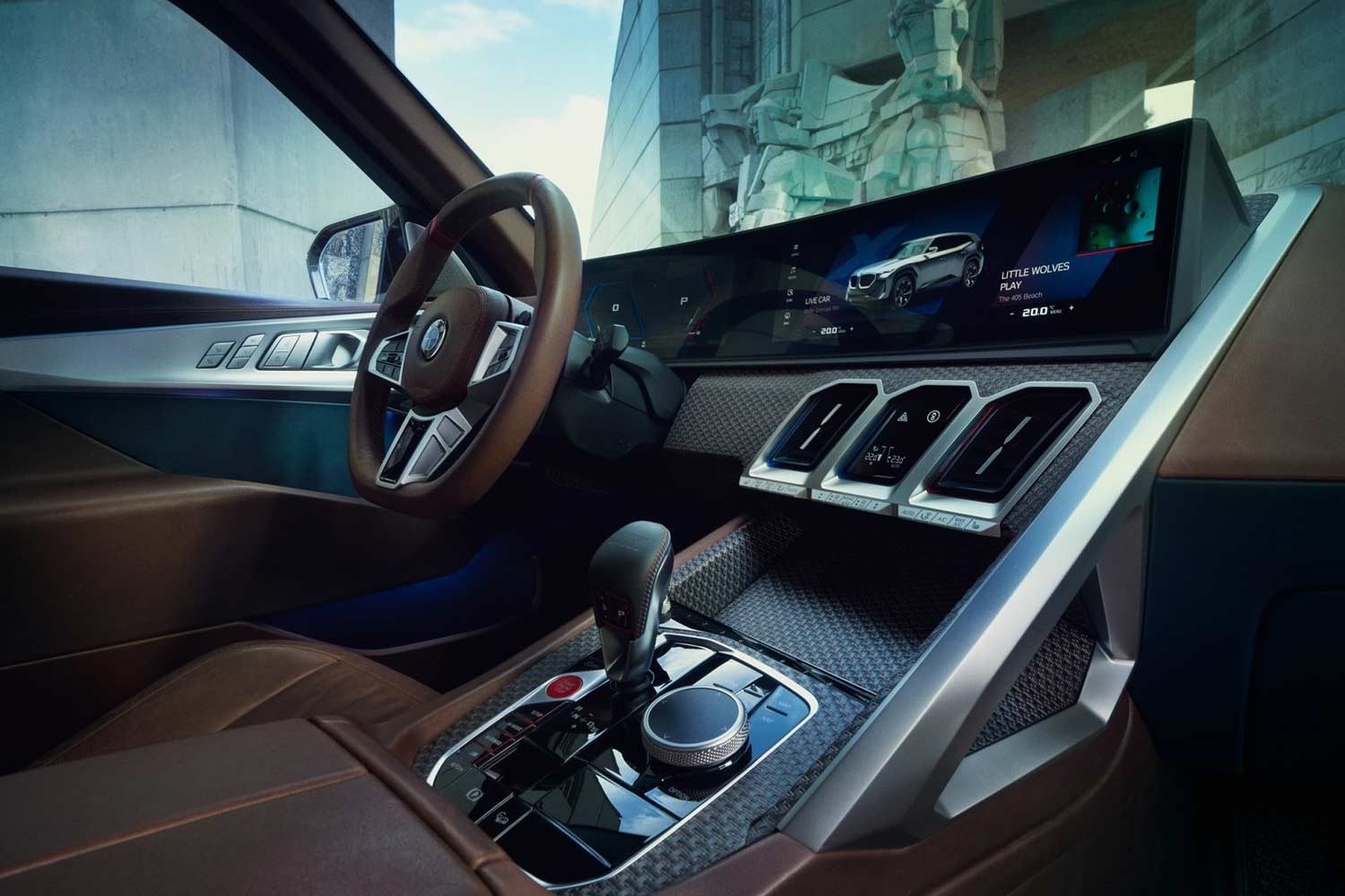 2021 BMW XM Concept Dashboard
